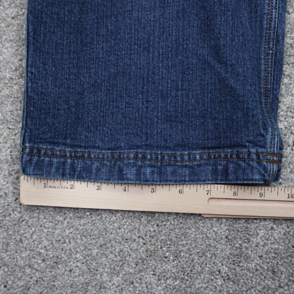 Duluth DuluthFlex Ballroom Jeans Mens 48x30 Blue Relaxed Fit 5-Pocket Stretch - Picture 5 of 13